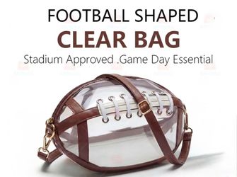Football Shaped Bag