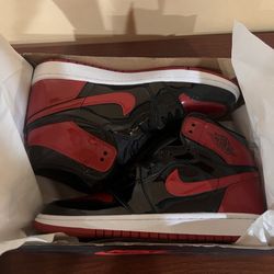 Jordan 1 Retro High OG Patent Bred Size 10