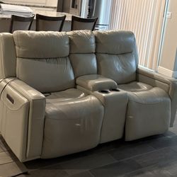 Sofa Recliner Electric Both Sides, 