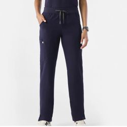 Figs Navy Kade Pants Large