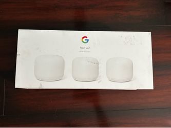 Google Nest Wifi Mesh System Router + 2 Points Complete Set