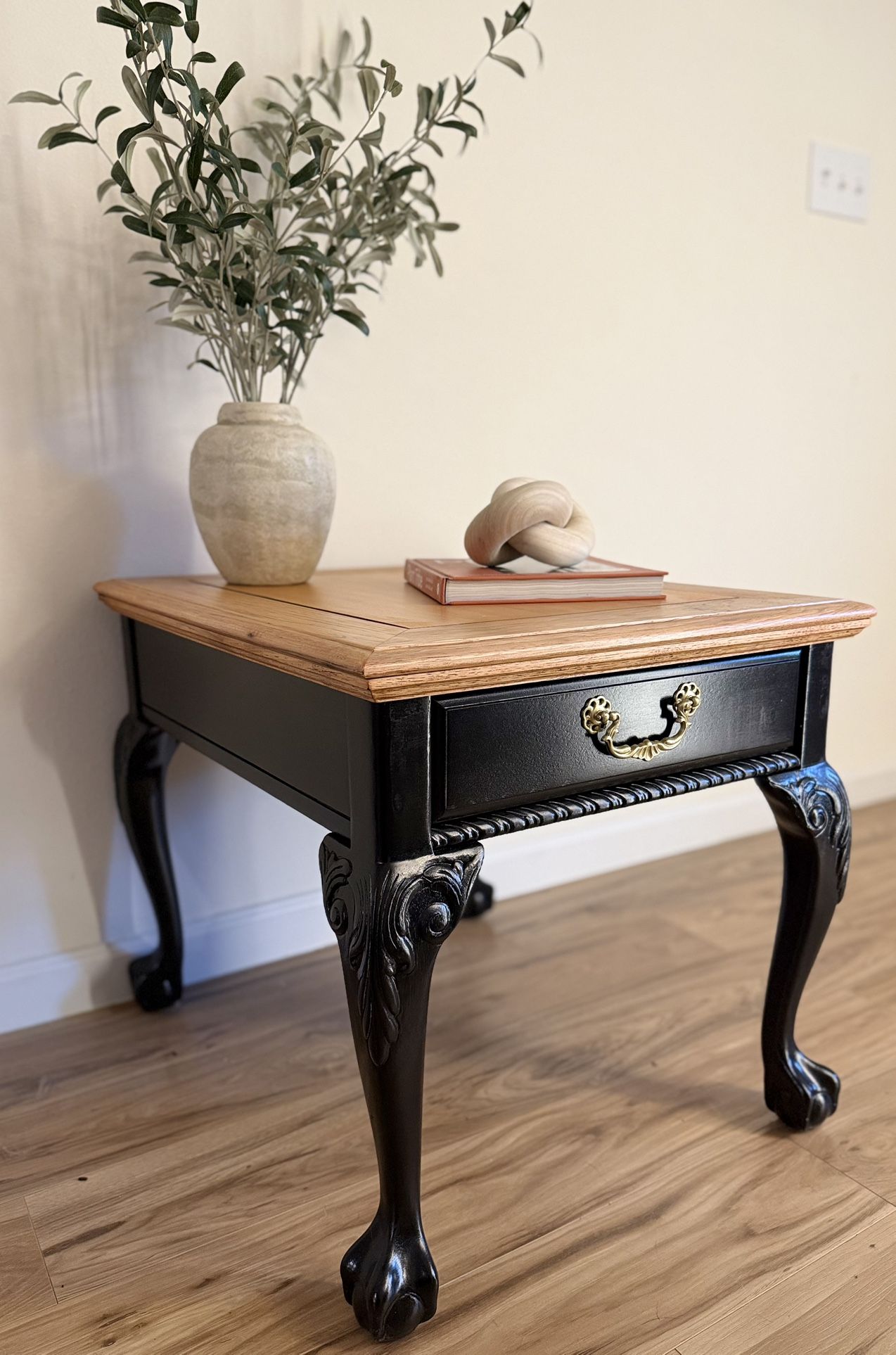 Refurbished Broyhill Solid Wood End Table