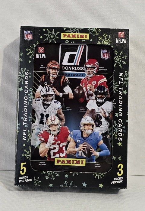 2024 Panini NFL Donruss Football Trading Card Tin