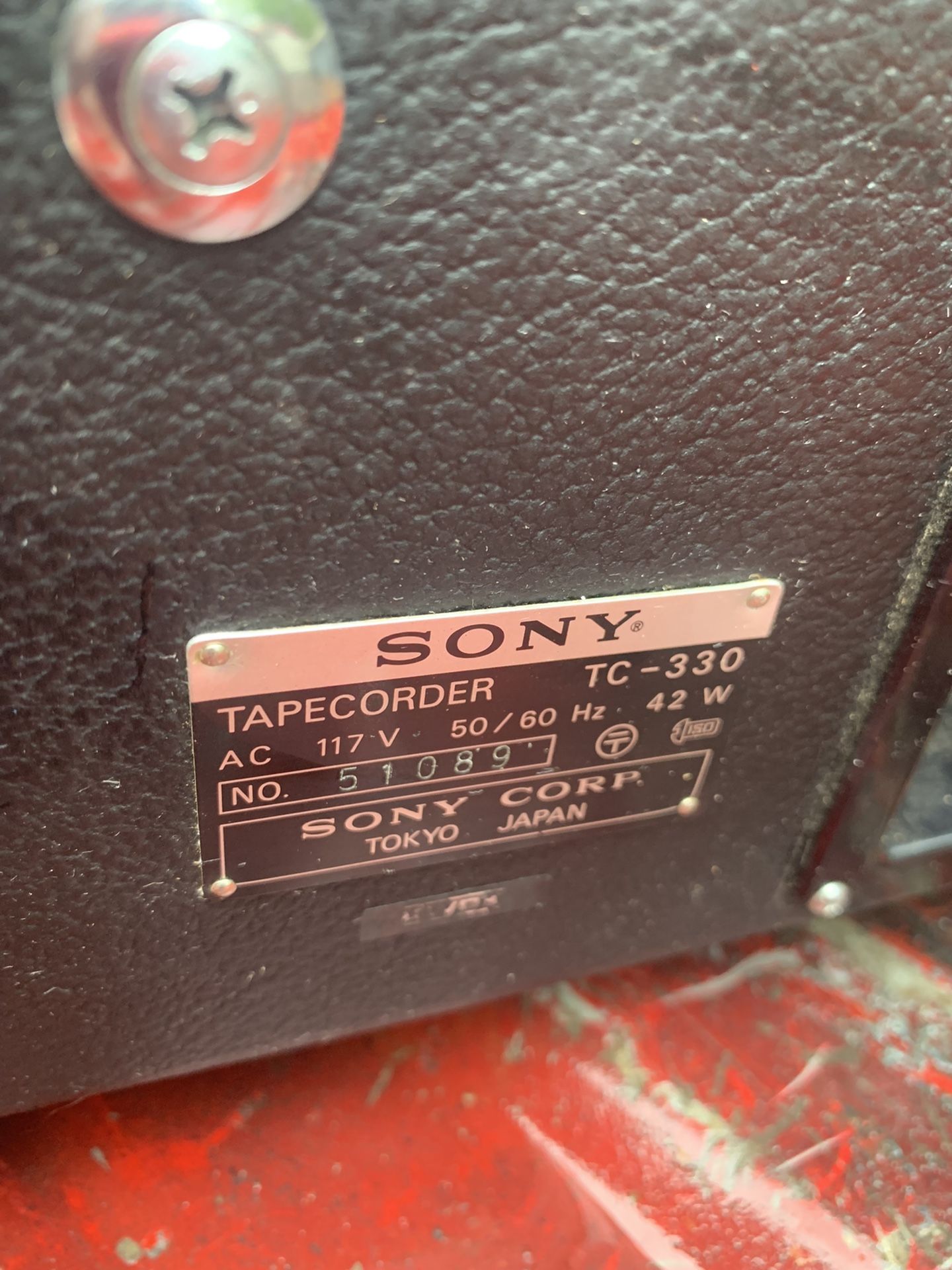 Vintage::” Sony TC-330