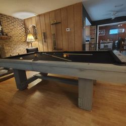 American Standard African Gray Pool Table 