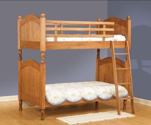 Amish Twin XL Bunk Bed