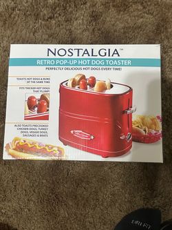 Nostalgia retro hotdog toaster