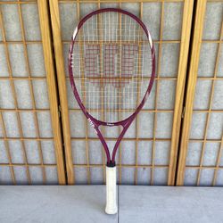 Like New Wilson Triumph Adult Tennis Racket