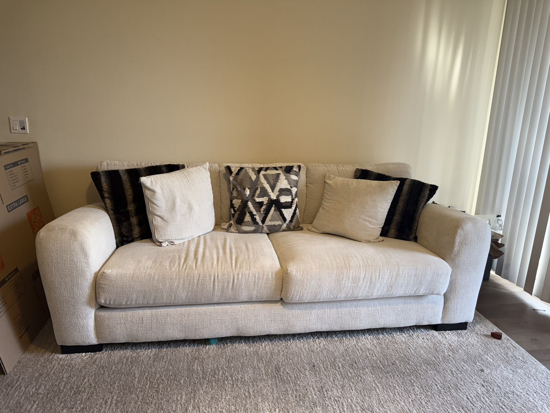 Cream Couch