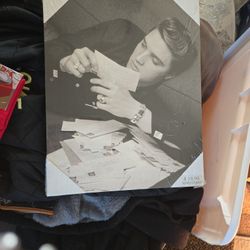 11x14 UNOPENED ELVIS canvas Picture