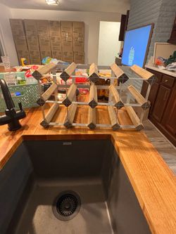 Wine rack holder