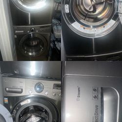 LG Inverter Direct Drive Steam Washer & Dryer