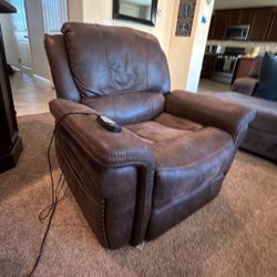 Power Reclining Heated Massage Chair