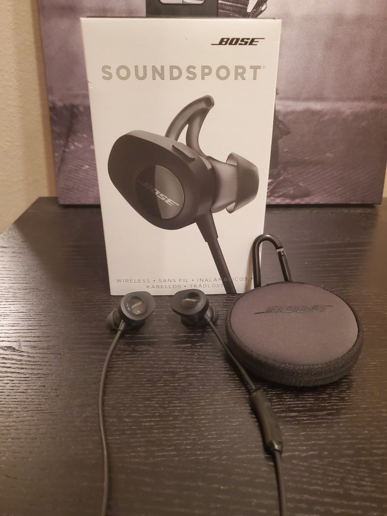 Bose soundsport Bluetooth headphones