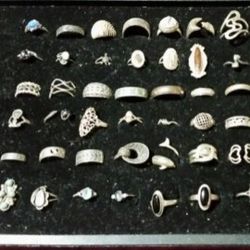 Sterling silver rings