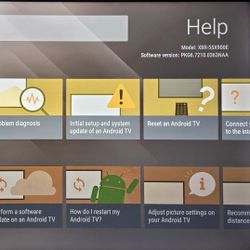 Sony LED Smart Google Android TV (XBR55X900E)