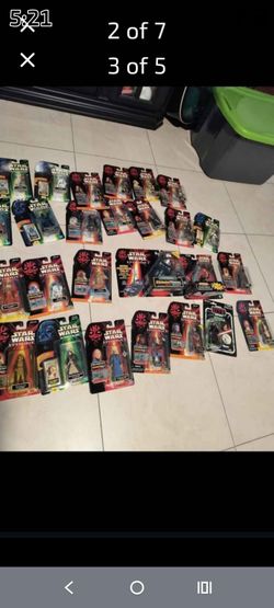 Brand New Star Wars figures!! There are 38!