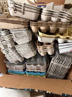 75 Empty Egg Cartons
