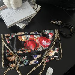 Womens Floral Purse