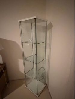 Modern Glass Display Curio Cabinet