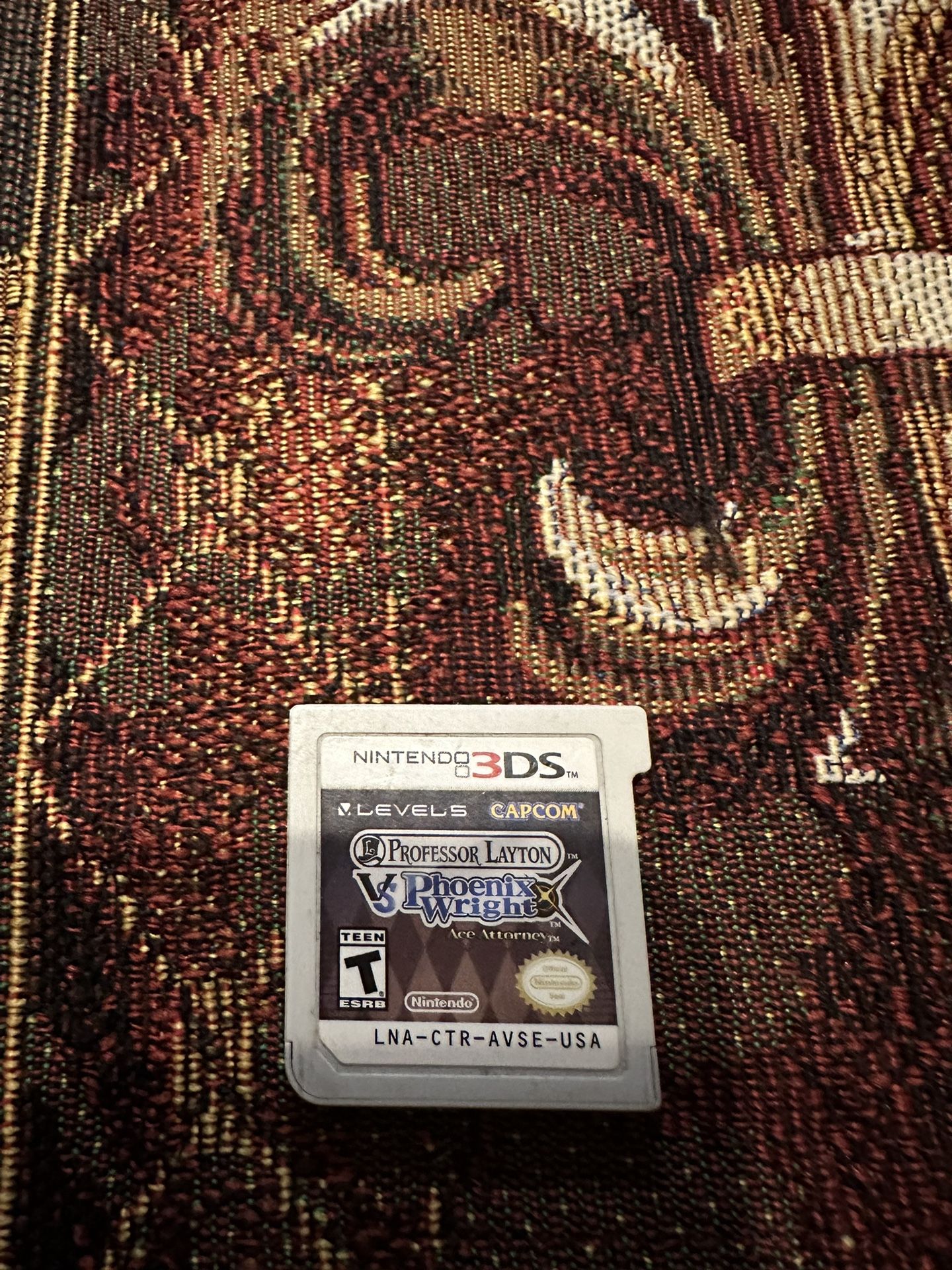 Professor Layton Vs Phoenix Wright Nintendo 3ds