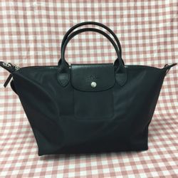 Longchamp Le Pliage Neo Tote Bag size Large Black