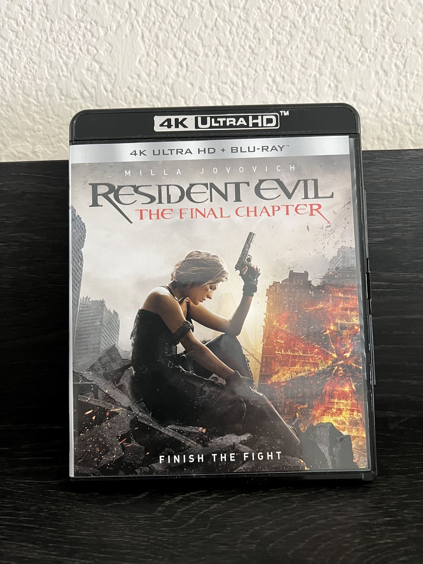 Resident Evil The Final Chapter 4K And Blu-ray