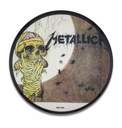 Metallica One Picture Disc Vinyl Single Blackened