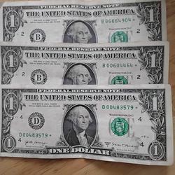 $ 3 bill STAR