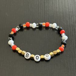 Halloween Beaded Bracelet 