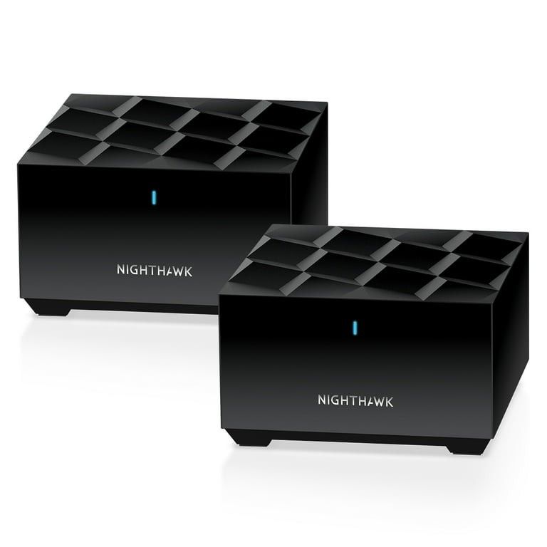 NETGEAR Nighthawk Advanced Whole Home Mesh WiFi 6 System (MK63S) with Free Armor Security – AX1800 Router with Satellite Extender