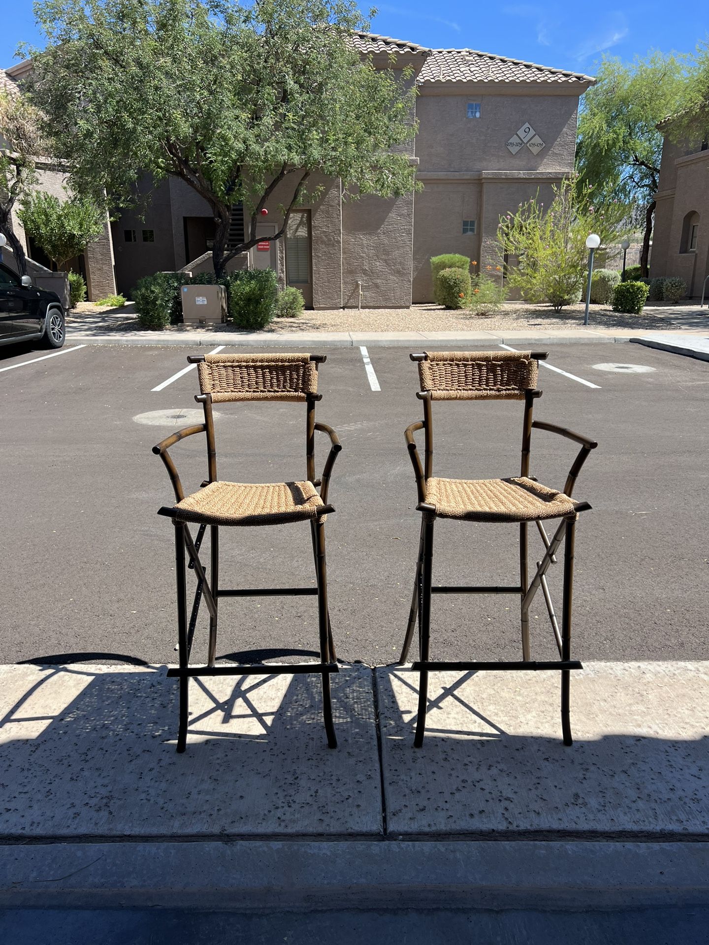 Bar Stools From Bamboo