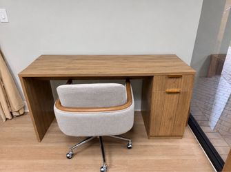 Wooden desk