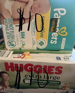 Wipes And Diapers availability for pick up
