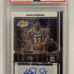 🔥Magic Johnson LA Lakers Auto Card