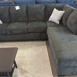 OM• $38 Initial • Brand New Altari 2 Piece Sleeper Sectional With Chaise 