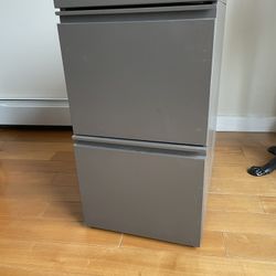 Metal 2 Drawer File Cabinet