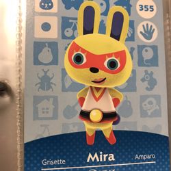 Nintendo Animal Crossing New Horizons Mira Amiibo Card