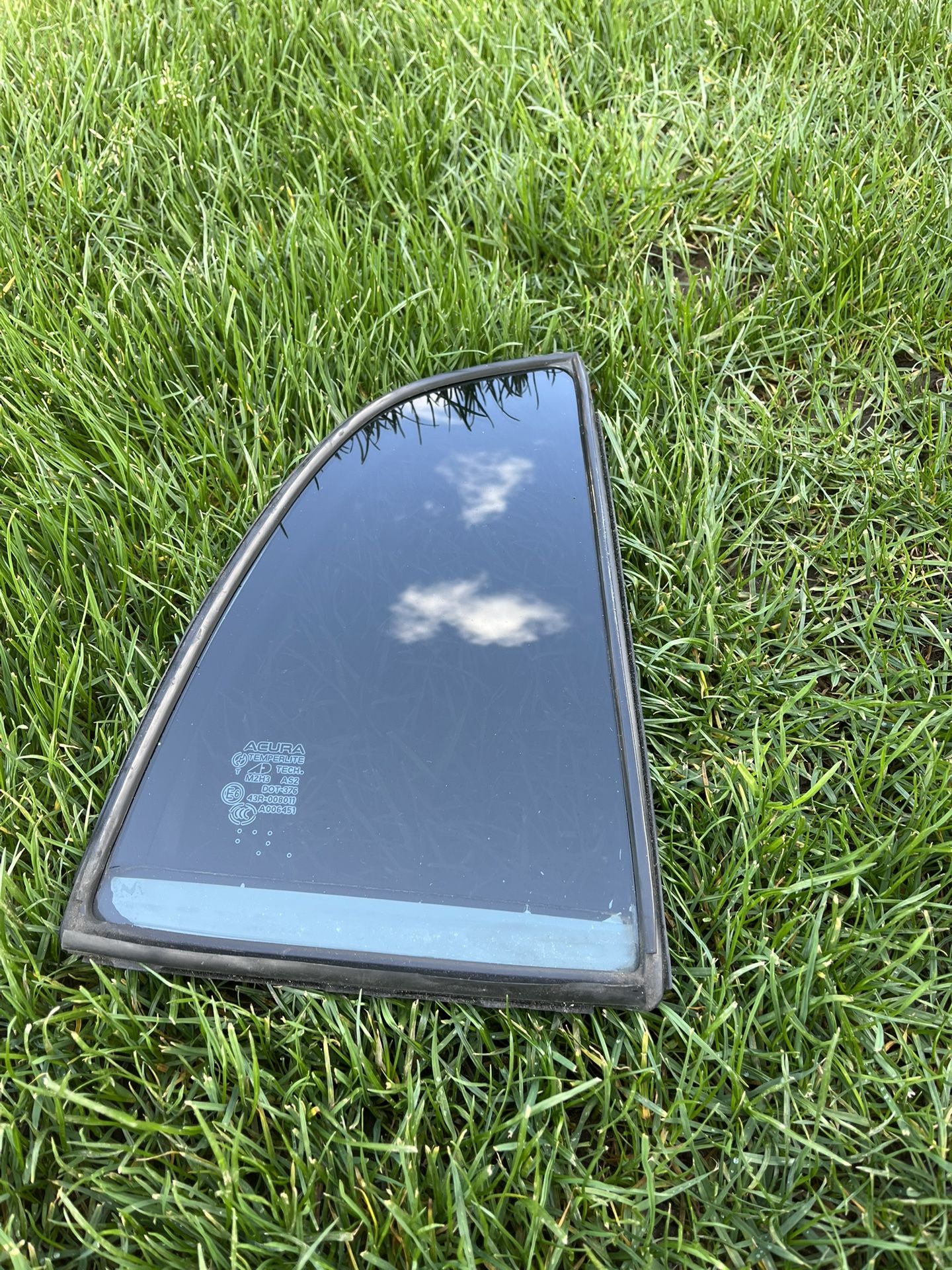 Acura TL Rear Right Side Window