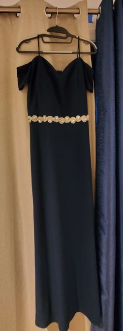 Navy Blue Formal Dress