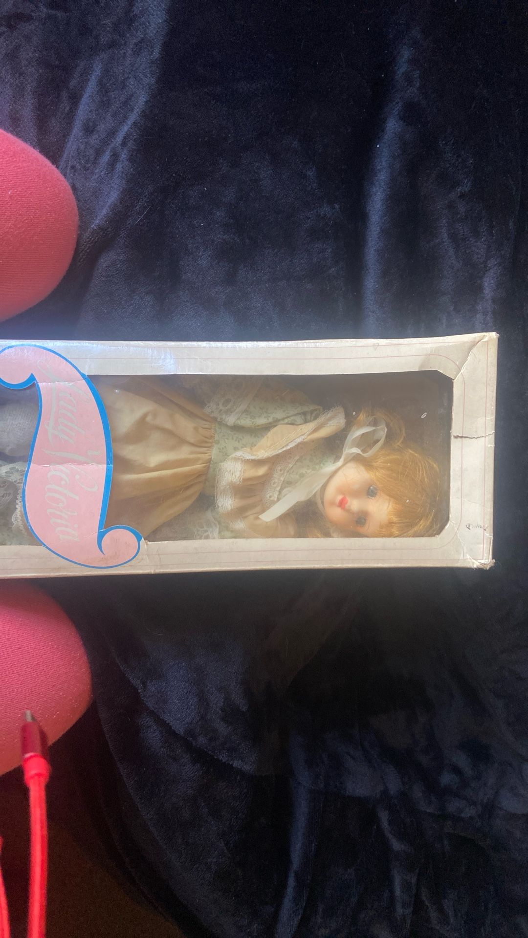 Lady Victoria Collectible Porcelain Doll