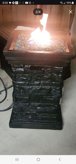 Propane fire pit , Tank Included Firm Price