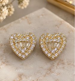 Heart earrings