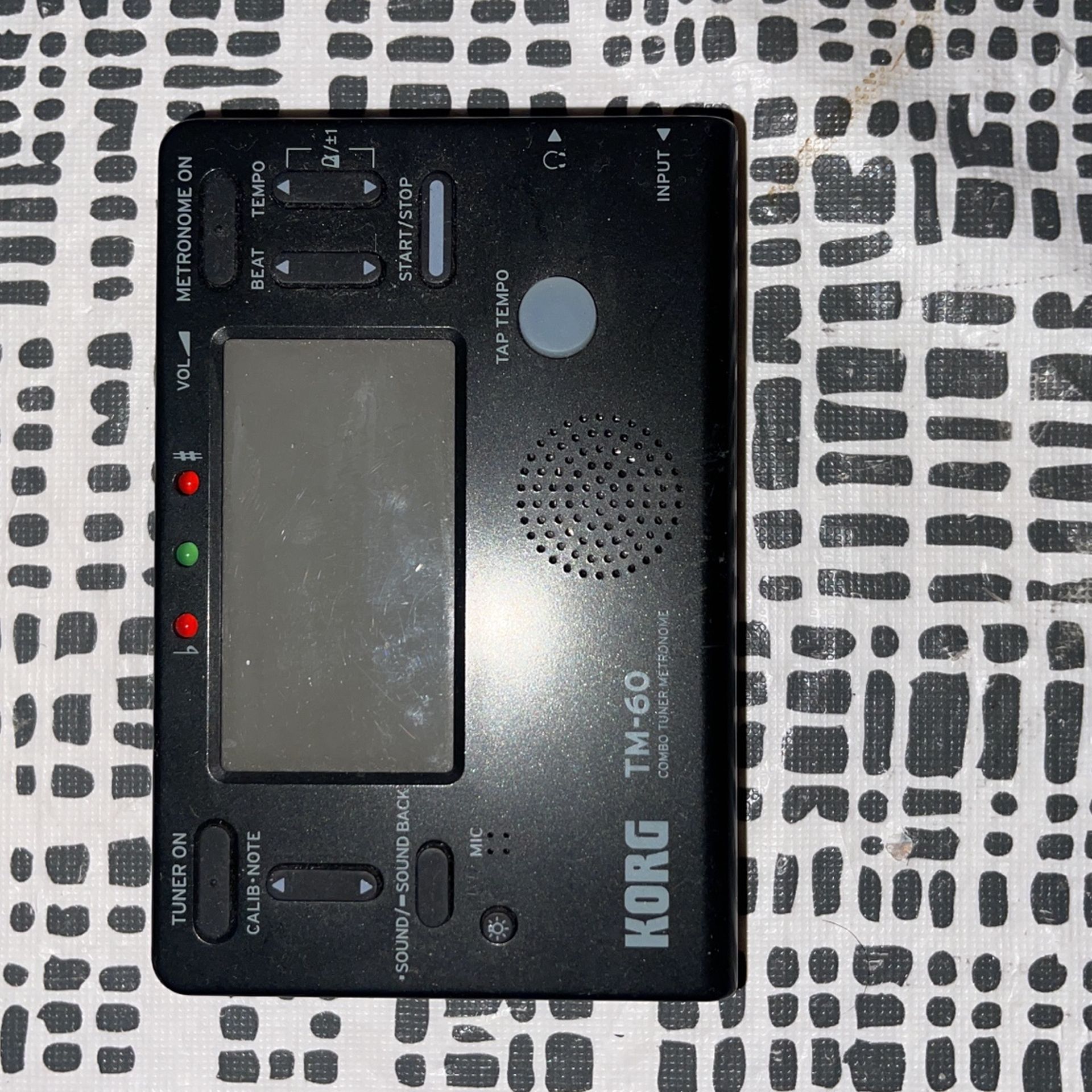 Korg Tm60 Combo Tuner Metronome