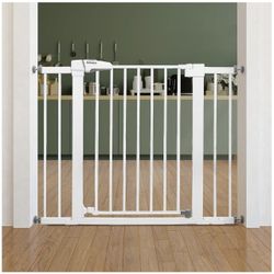 Babelio Baby Gate door Doorways and Stairs, 26” - 40” Auto Close Dog/Puppy Gate