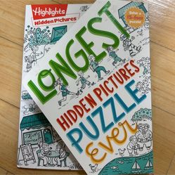 NWT Longest hidden pictures puzzle