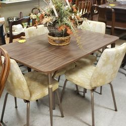Table And 4 Chairs 