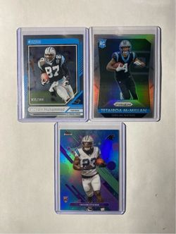 Carolina Panthers card lot(Lot of 3)