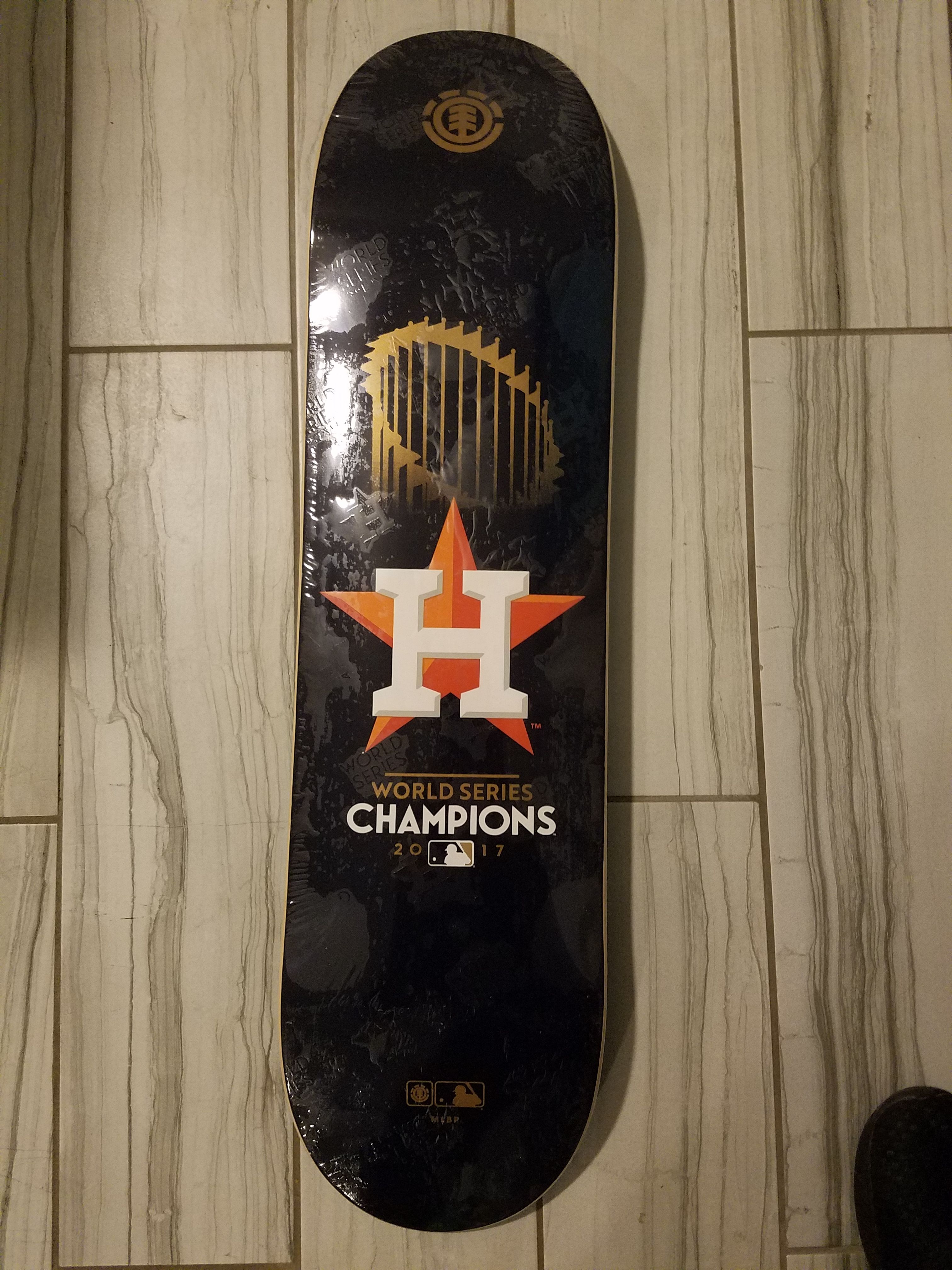Element Houston Astros World Series Champions Skateboard Deck