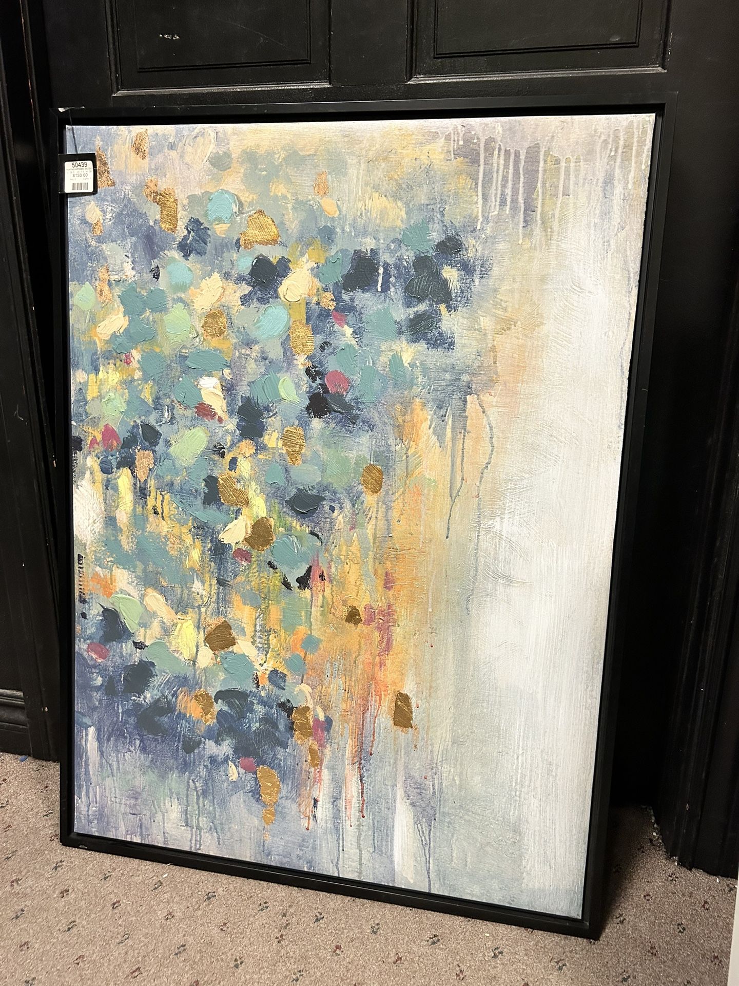 Three Hands Colorful Canvas